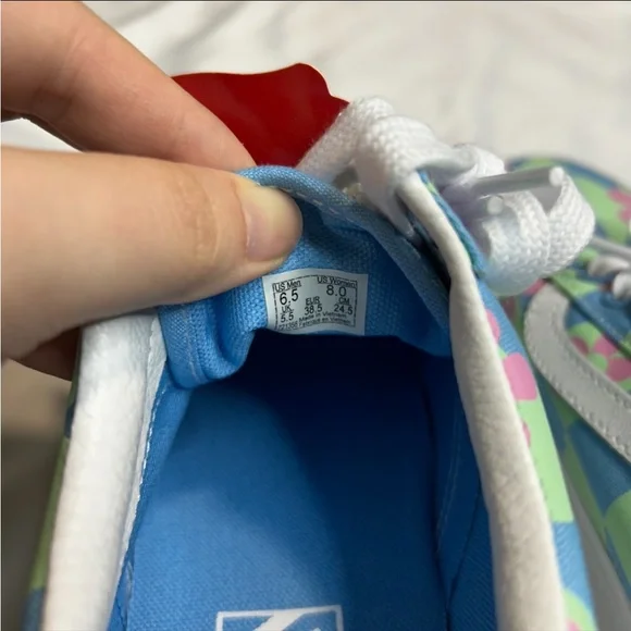 Vans Old Skool Platform Floral Shoes - Picture 8 of 13